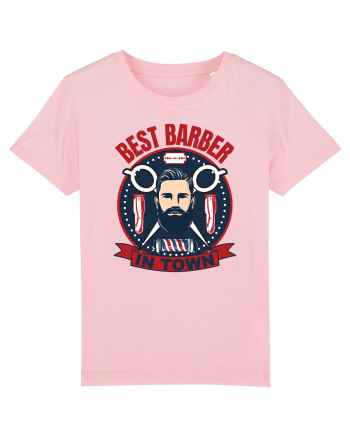 Best Barber In Town Cotton Pink