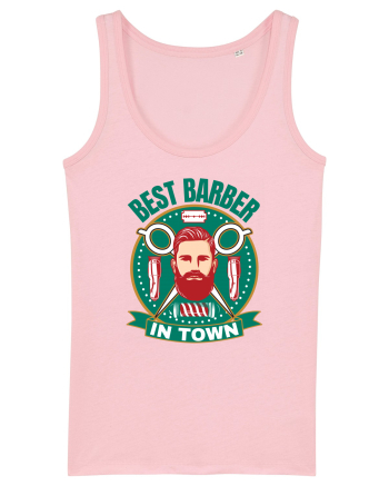Best Barber In Town Cotton Pink