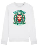 Best Barber In Town Bluză mânecă lungă Unisex Rise