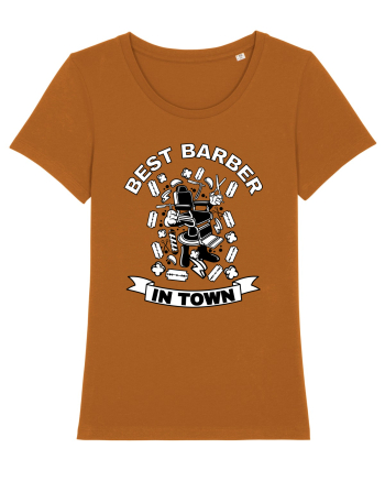 Best Barber In Town Roasted Orange