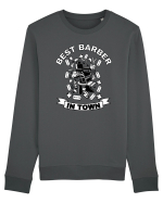 Best Barber In Town Bluză mânecă lungă Unisex Rise
