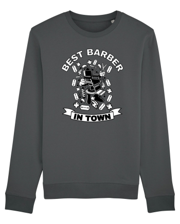 Best Barber In Town Anthracite