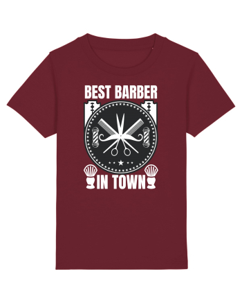 Best Barber In Town Burgundy