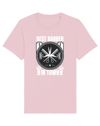 Best Barber In Town Cotton Pink