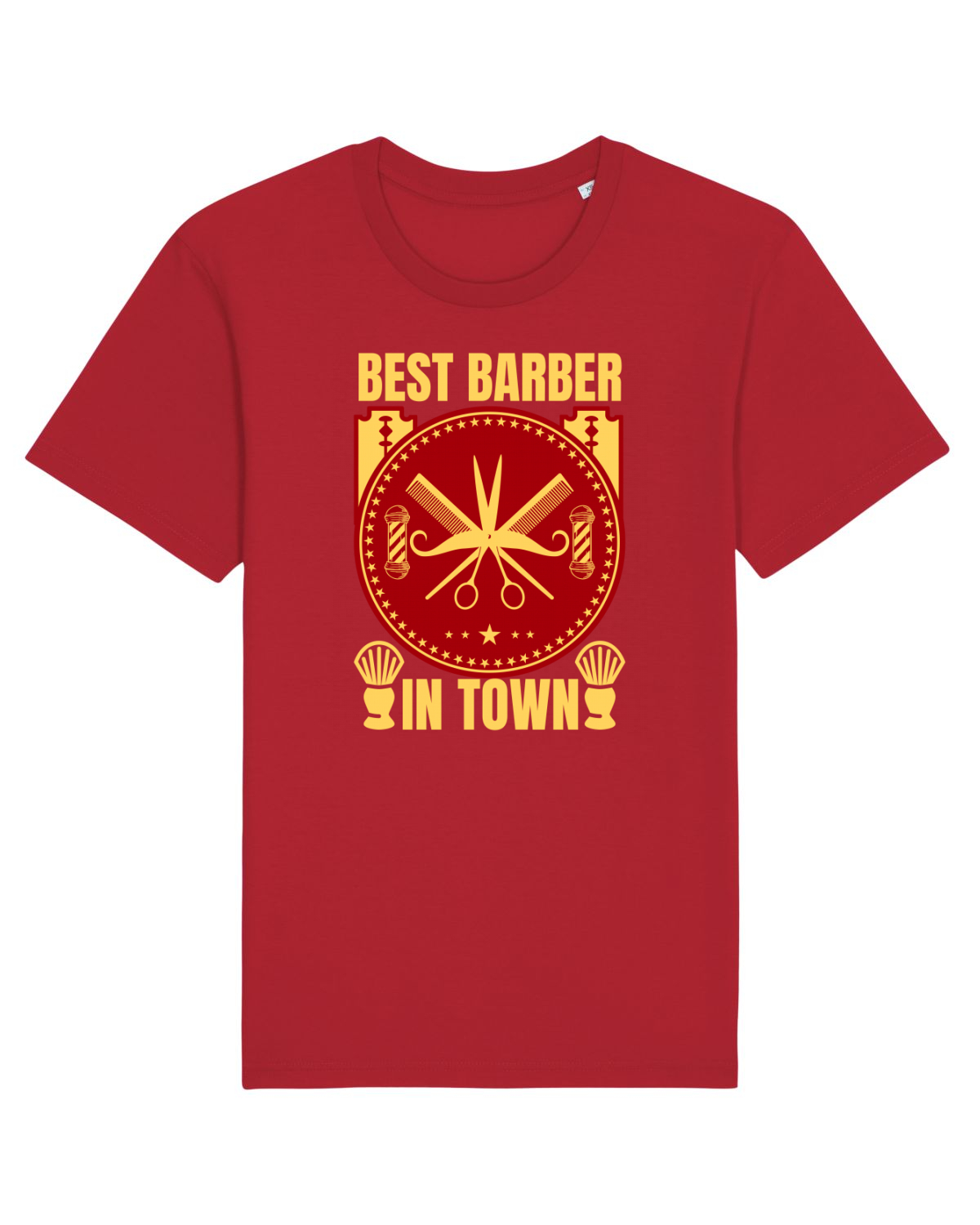 Tricou mânecă scurtă Unisex Rocker Red