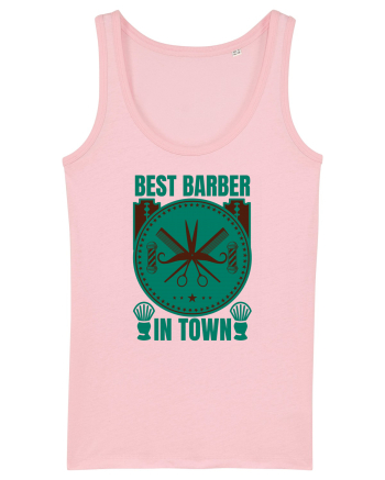 Best Barber In Town Cotton Pink