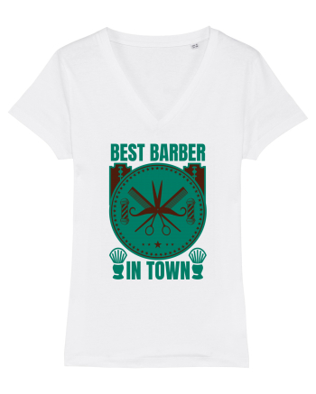 Best Barber In Town White