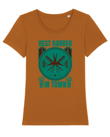 Best Barber In Town Roasted Orange