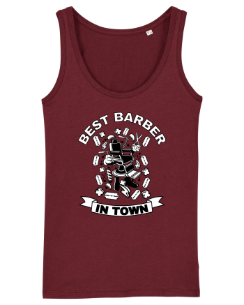Best Barber In Town Burgundy
