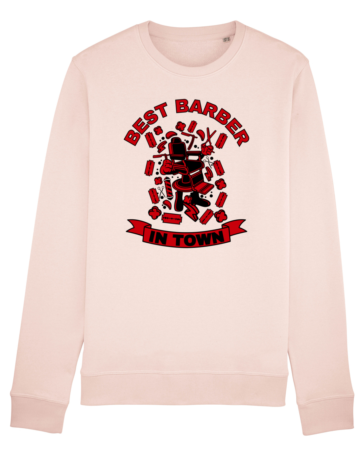 Bluză mânecă lungă Unisex Rise Candy Pink