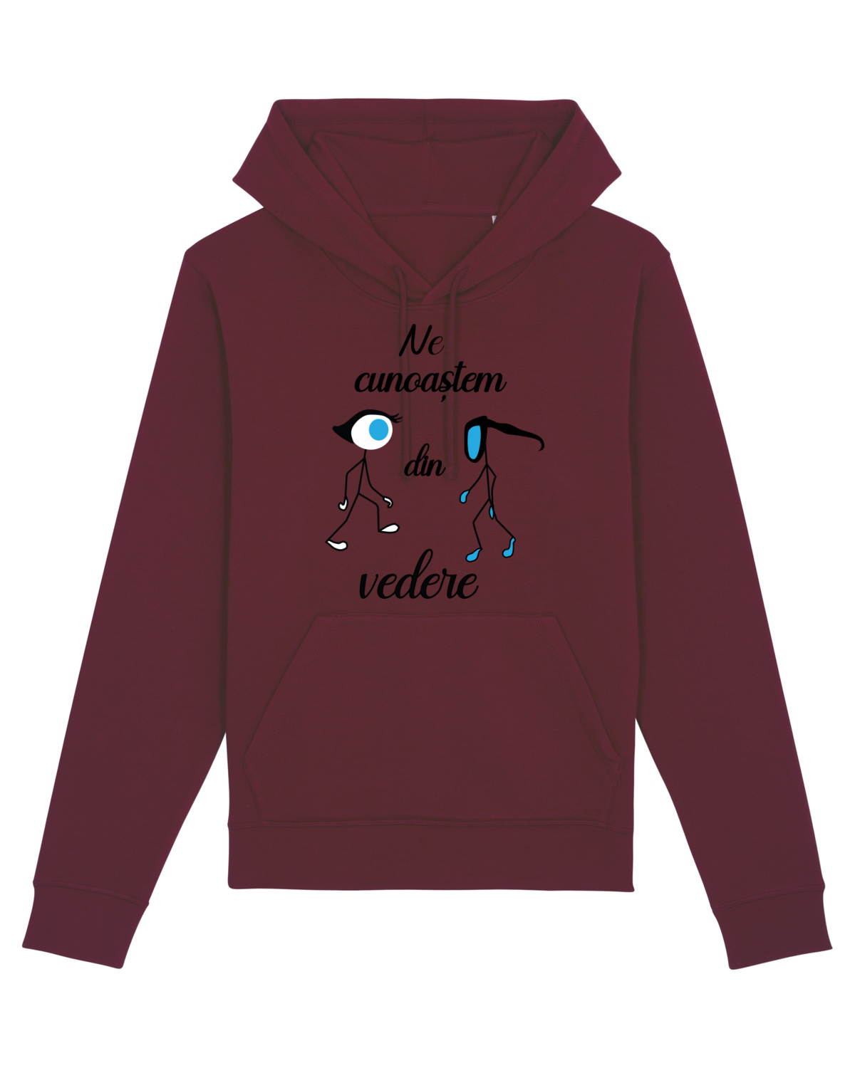 Hanorac Unisex Drummer Burgundy