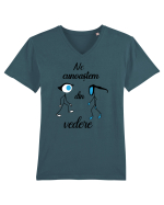 Ne cunoaștem din vedere Tricou mânecă scurtă guler V Bărbat Presenter