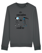 Ne cunoaștem din vedere Bluză mânecă lungă Unisex Rise