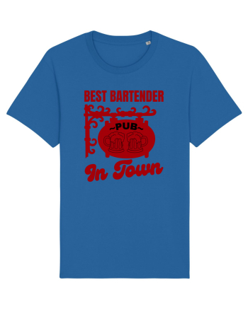 Best Bartender In Town  Royal Blue