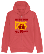 Best Bartender In Town  Hanorac cu fermoar Unisex Connector