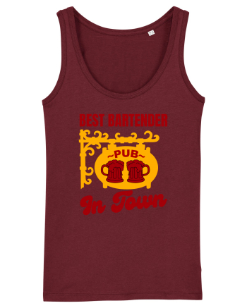 Best Bartender In Town  Burgundy