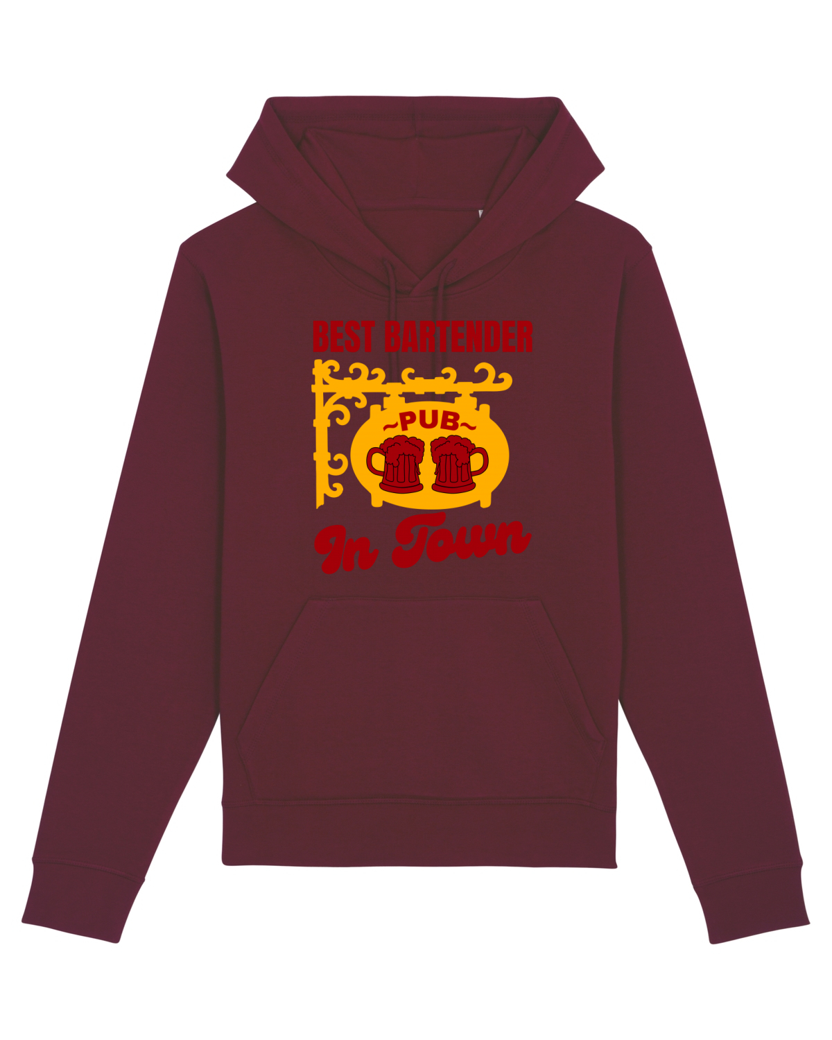 Hanorac Unisex Drummer Burgundy