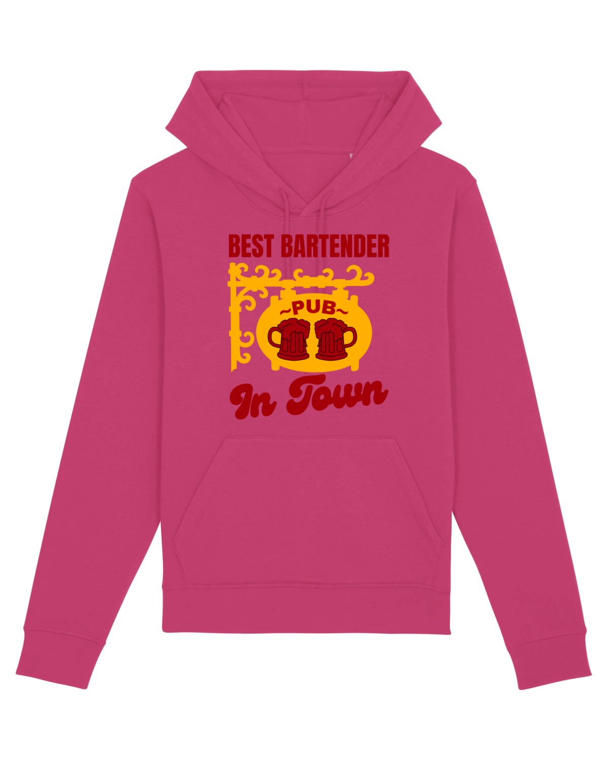 Hanorac Unisex Drummer Raspberry