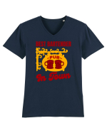 Best Bartender In Town  Tricou mânecă scurtă guler V Bărbat Presenter