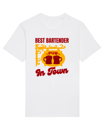 Best Bartender In Town  White