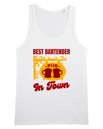 Best Bartender In Town  White