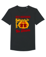 Best Bartender In Town  Tricou mânecă scurtă guler larg Bărbat Skater