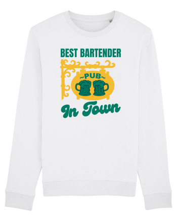 Best Bartender In Town  White