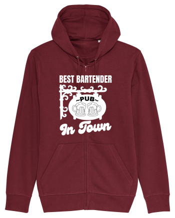 Best Bartender In Town  Burgundy