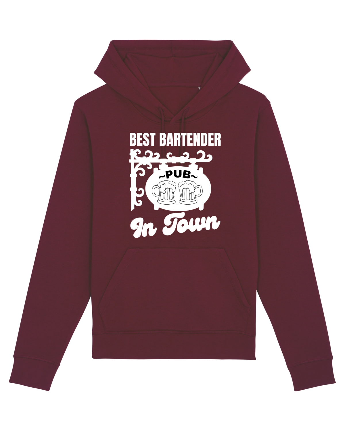 Hanorac Unisex Drummer Burgundy
