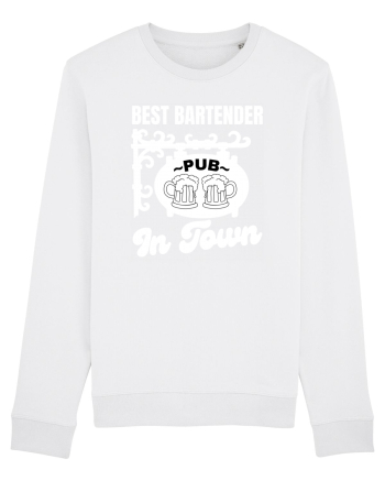 Best Bartender In Town  White