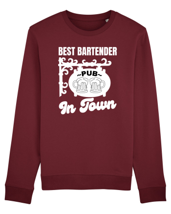 Best Bartender In Town  Burgundy