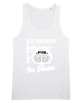 Best Bartender In Town  White