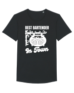Best Bartender In Town  Tricou mânecă scurtă guler larg Bărbat Skater