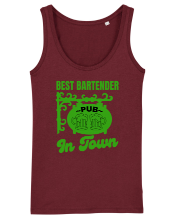 Best Bartender In Town  Burgundy