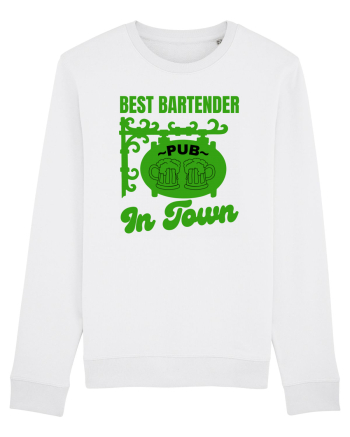Best Bartender In Town  White