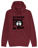 Best Bartender In Town  Hanorac cu fermoar Unisex Connector