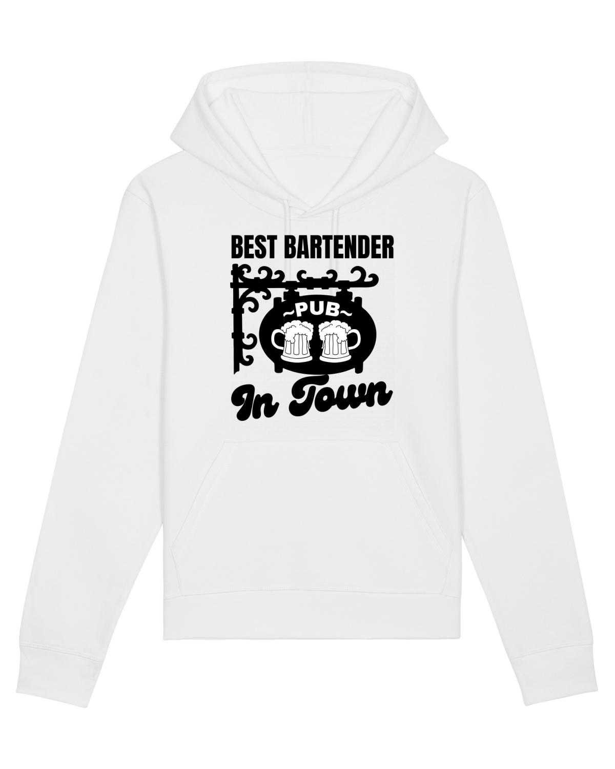 Hanorac Unisex Drummer White