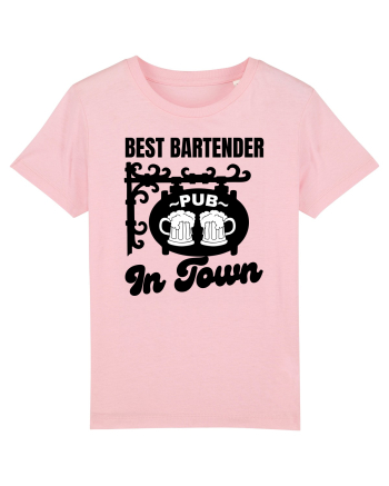 Best Bartender In Town  Cotton Pink
