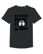 Best Bartender In Town  Tricou mânecă scurtă guler larg Bărbat Skater