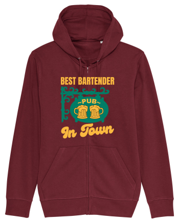 Best Bartender In Town  Burgundy