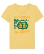 Best Bartender In Town  Tricou mânecă scurtă guler larg fitted Damă Expresser