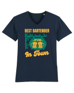 Best Bartender In Town  Tricou mânecă scurtă guler V Bărbat Presenter