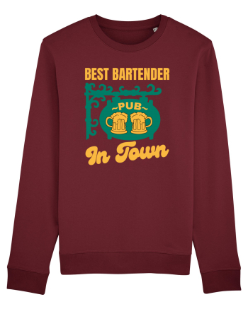 Best Bartender In Town  Burgundy