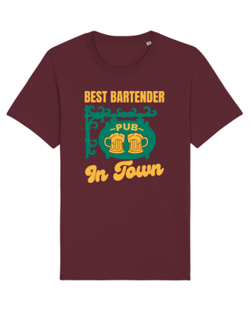 Best Bartender In Town  Burgundy