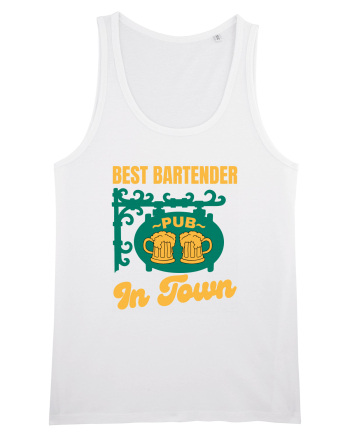 Best Bartender In Town  White