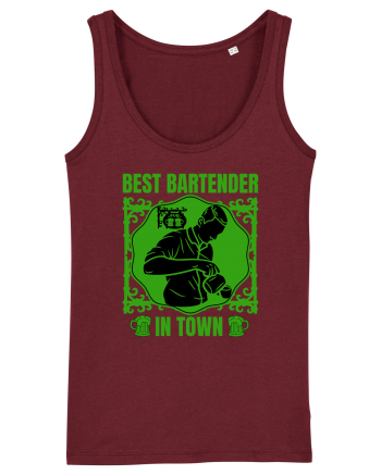 Best Bartender In Town  Burgundy
