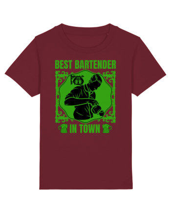 Best Bartender In Town  Burgundy