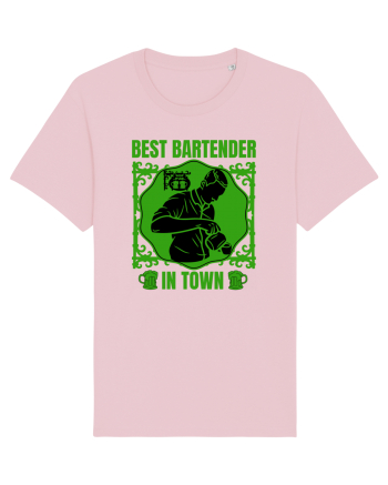 Best Bartender In Town  Cotton Pink