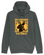 Best Bartender In Town  Hanorac cu fermoar Unisex Connector