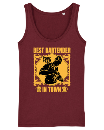 Best Bartender In Town  Burgundy